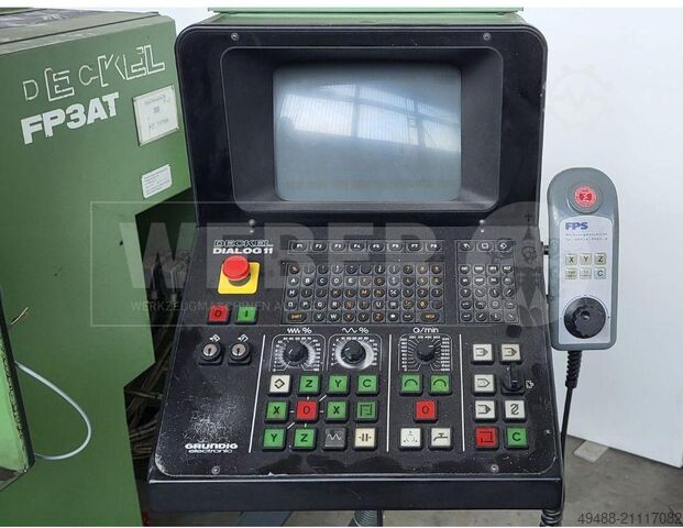 Mașină de frezat CNC Deckel FP 3 AT