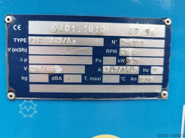 Afzuiging van lasrook Plymovent / Azur MDB 16