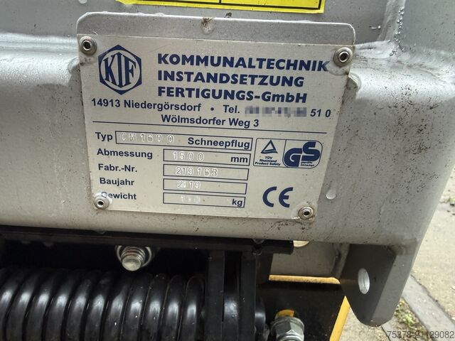 Winter service equipment Hako Citymaster 1600/1650 Winterdienstausstat