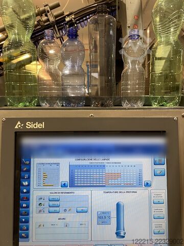 SIDEL SBO Universal 14 γραμμή για μη επαναγεμιζόμενα PET μπουκάλια (2007) SIDEL Line for Non-Returnable PET bottles
