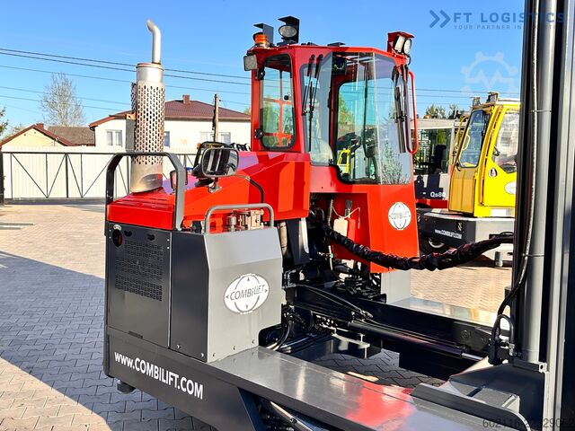 Cărucior cu stivuitor cu 4 căi Combilift C4000 / TRIPLEX / 9300MM / GAS / TOP1