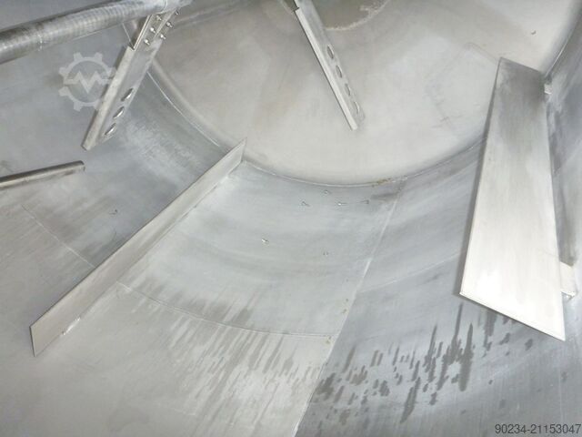 12 500 L vertikal rostfri blandningstank från ZUGIL ZUGIL 12500 Liters
