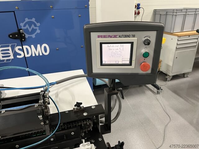 Halfautomatische spiraalbindmachine Renz Autobind AB 700 + KAS 500 Semi-Automatic Spiral Binding Machine
