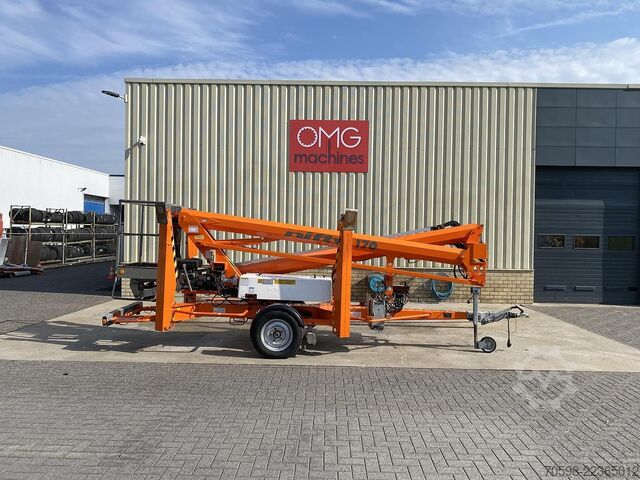 2016 Niftylift 170 HDET, Aanhanger hoogwerker, 17 meter Niftylift 170 HDET, Aanhanger hoogwerker, 17 meter