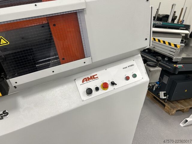 Etiketstansmachine Ram punch AMC Hydromatic 220 Label die cutter
