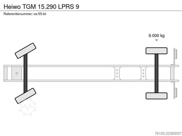 Koffer Heiwo TGM 15.290 LPRS 9