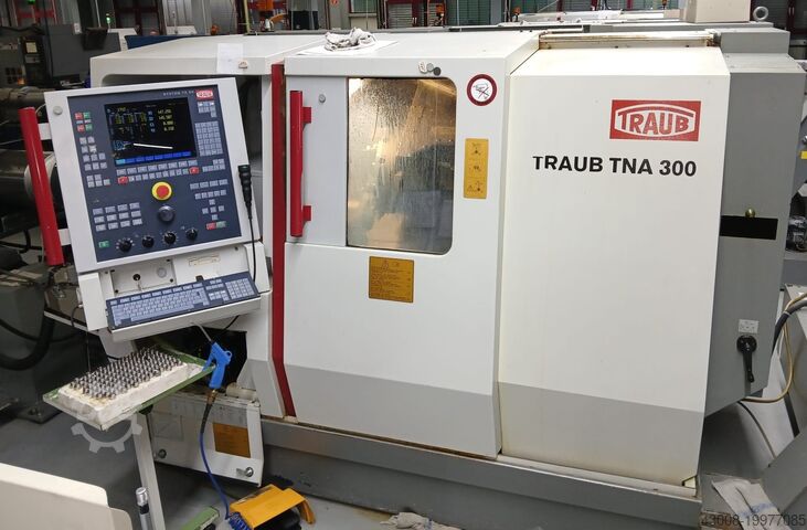Centro de torneamento e fresagem CNC Traub TNA300