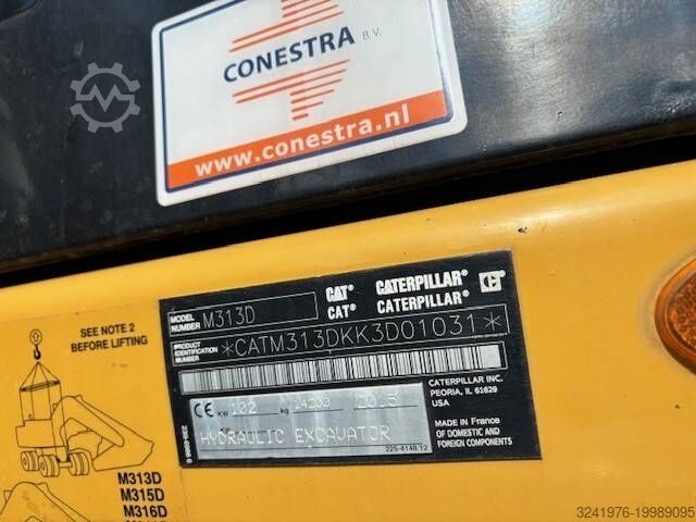 Mobiele graafmachine Caterpillar M 313 D