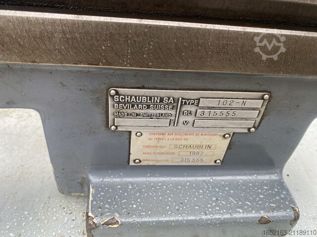 Τόρνος Schaublin 102N schaublin 102N