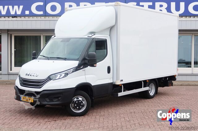 Koffer Iveco 50 C 18 Automaat  Bak + Dhollandia klep 1000 kg...