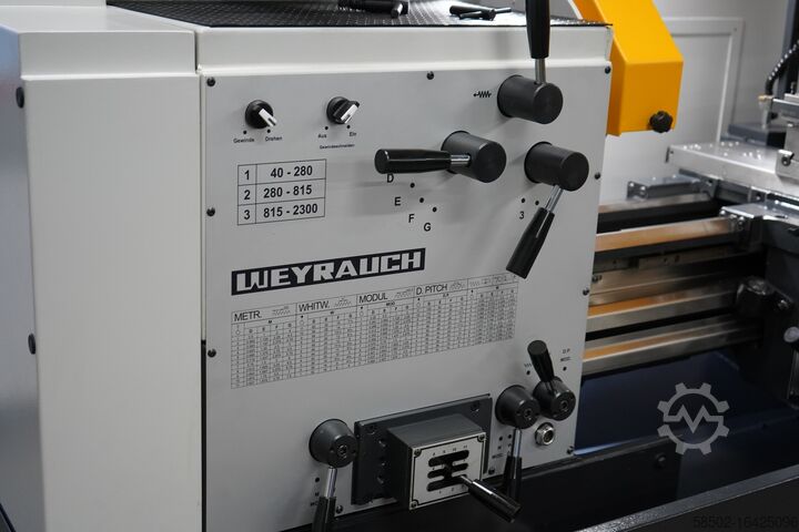 Torno central WEYRAUCH DR 180 S x 750