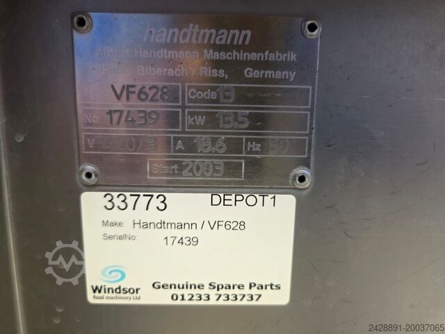 Vacuümvuller met belading Handtmann VF 628