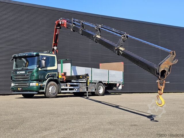 Laadplatform Scania P320 4x2 / PALFINGER PK14002 / CRANE/KRAN