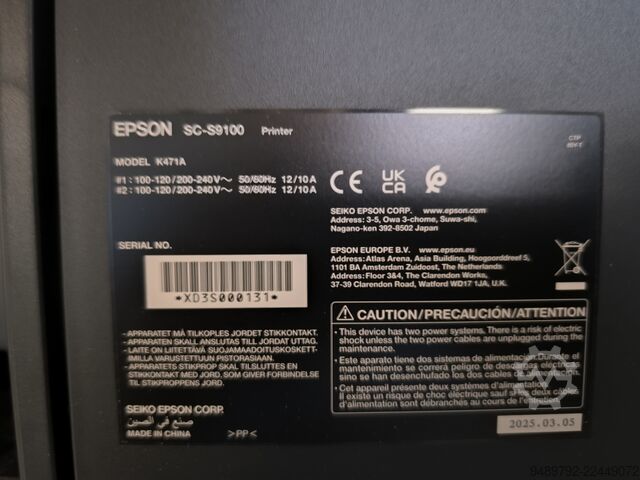 Digitalna štamparska mašina Epson SC-S9100