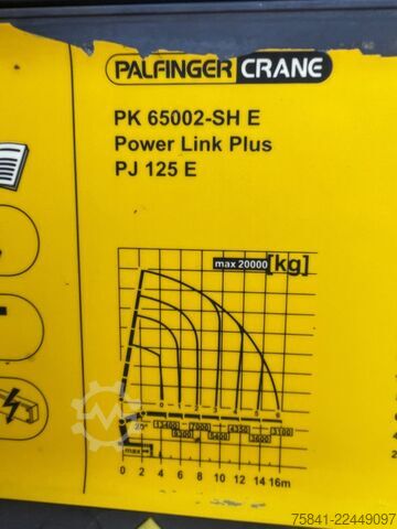 Autogru Scania R440 R440 8x4*4 Palfinger PK 65002 SH-E Power L...
