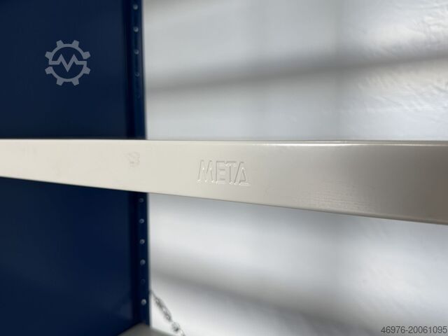 High-bay warehouse shelving META CLIP / Regallänge: 2,15 lfm. Abm.: 2490 x 435mm
