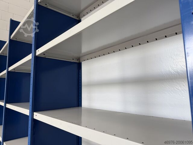 High-bay warehouse shelving META CLIP / Regallänge: 2,15 lfm. Abm.: 2490 x 435mm