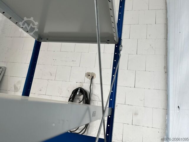 High-bay warehouse shelving META CLIP / Regallänge: 2,15 lfm. Abm.: 2490 x 435mm