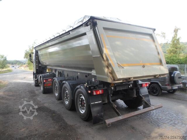 Semiremorcă basculantă MEILLER KISA 3/Stahlmulde/ca. 29 m/E-Verdeck