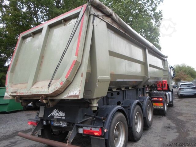 Semiremorcă basculantă MÜLLER STAHLMULDE/ ca. 28 m3