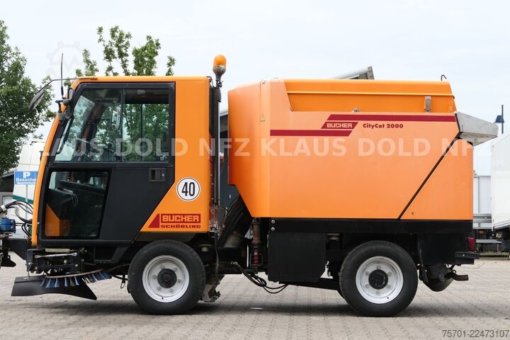 Dostosowany van Bucher Citycat 2000 Kehrmaschine
