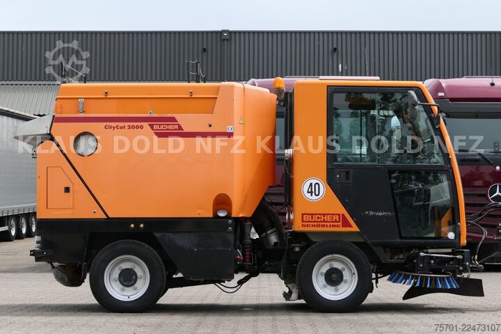 Dostosowany van Bucher Citycat 2000 Kehrmaschine