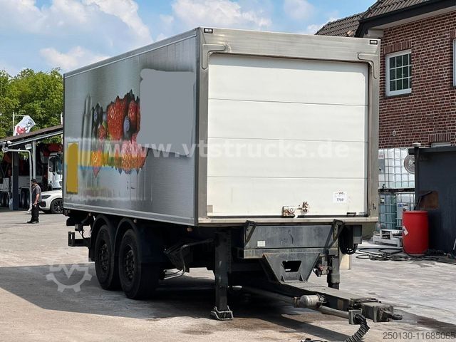 Koeltrailers  FZ.U.LK-Techn. Tandem Kühlkoffer mit LBW