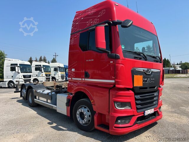 Ladbil med udskifteligt lad MAN TGX 26.510 / BDF / CHASSIS / 2022