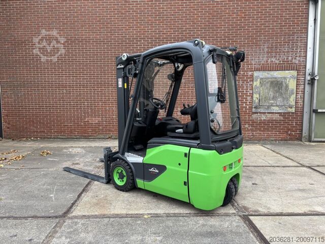 Elektrische vorkheftruck 3 wielen Linde E14-02