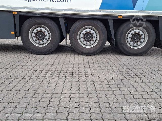 Koeloplegger Schmitz Cargobull Tiefkühler Multitemp Doppelstock Trennwand