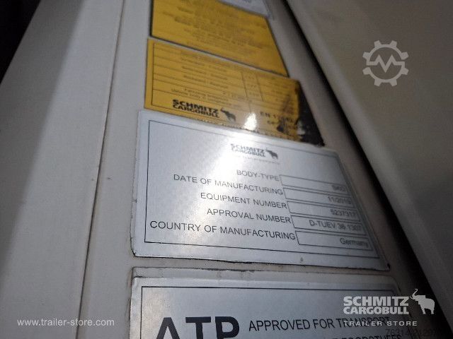 Koeloplegger Schmitz Cargobull Tiefkühler Multitemp Doppelstock Trennwand