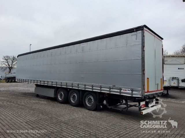 Brandalı açık yarı römork Schmitz Cargobull Curtainsider Standard Getränke