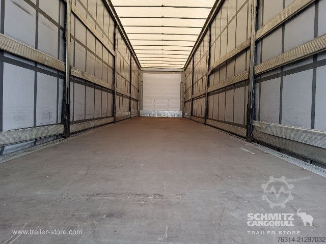 Brandalı açık yarı römork Schmitz Cargobull Curtainsider Standard Getränke