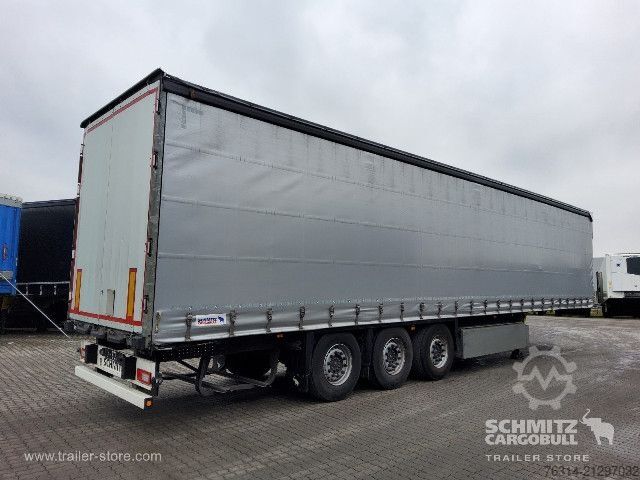 Brandalı açık yarı römork Schmitz Cargobull Curtainsider Standard Getränke