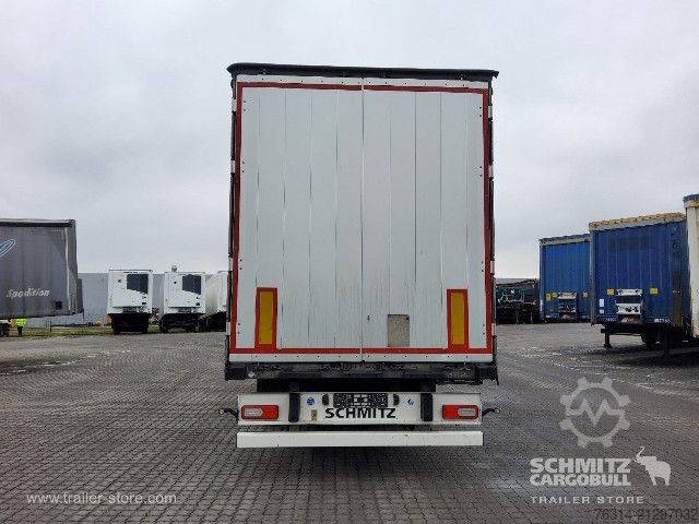 Brandalı açık yarı römork Schmitz Cargobull Curtainsider Standard Getränke