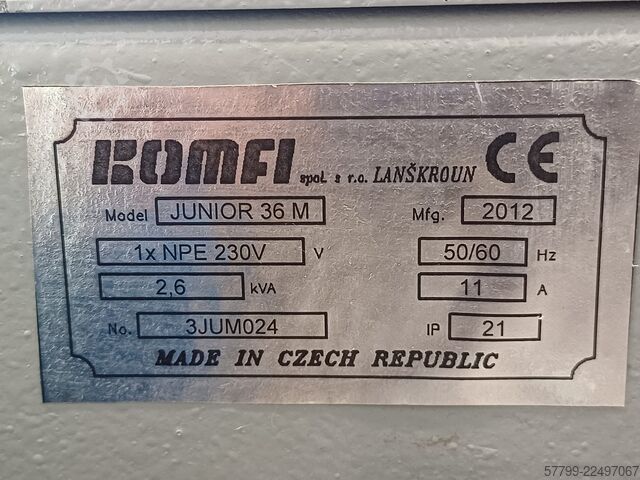 Lamineringsmaskin Komfi JUNIOR 36 M
