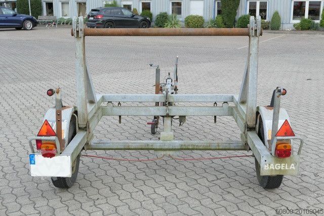 Pótkocsi Bagela BKT 12K,Kabeltrommel,Verzinkt,2x am Lager