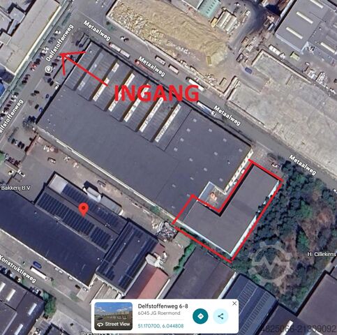 Commercial building 22x70 + 23x20 m Resteel 