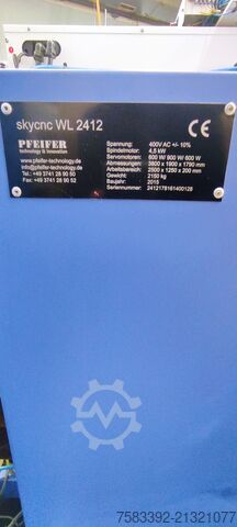 Frezer bramowy dwukolumnowy PFEIFER technology & innovation SkyCNC  WL2412