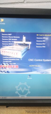 Frezer bramowy dwukolumnowy PFEIFER technology & innovation SkyCNC  WL2412