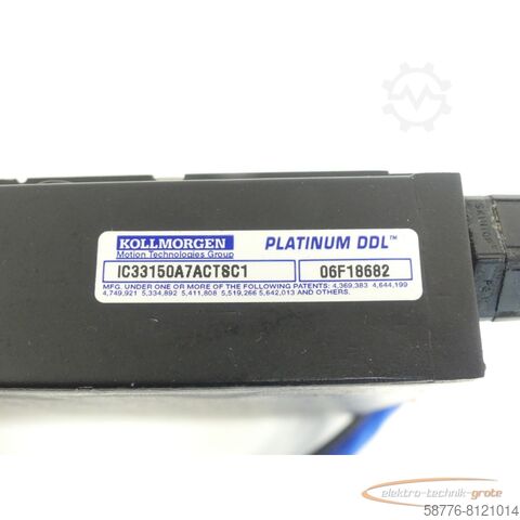 Kollmorgen Motor Kollmorgen IC33150A7ACTSC1 Platinum DDL Linearmotor SN:06F18682