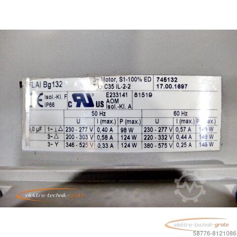 Vezérlőegység Lammers 1TZ9001-1CB634-FA4-Z Motor - ! -