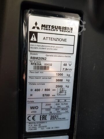 Vierwege-Gabelstapler Mitsubishi RBM20N2