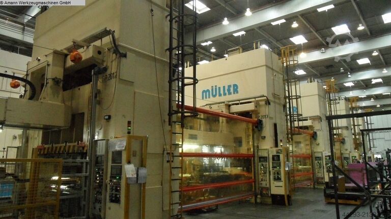 Dubbelpelar-dragpress - Hydraulisk MÜLLER ZE 800-31.1.4