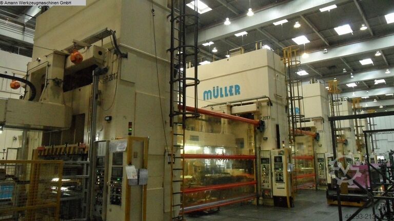 Dubbelpelar-dragpress - Hydraulisk MÜLLER ZE 800-31.1.3