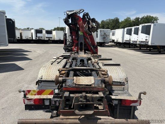 Tippbil SCANIA G480 6X2 ABROLLER MIT KRAN  ,RETARDER, EURO 5, SCHROTTGREIFER