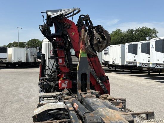 Tippbil SCANIA G480 6X2 ABROLLER MIT KRAN  ,RETARDER, EURO 5, SCHROTTGREIFER