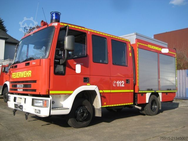 Samochód strażacki IVECO FF 75E14 Feuerwehr LF 8/6 Magirus *TÜV 04-2027*