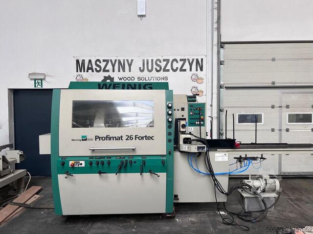μηχανή μορφοποίησης Weinig Profimat 26 Fortec + EM11
