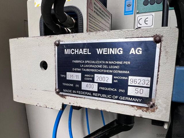 μηχανή μορφοποίησης Weinig Profimat 26 Fortec + EM11